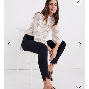 Madewell High-Rise Button-Through Skinny Jeans